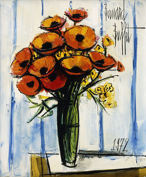 Bouquet de Fleurs, 1972 (oil on canvas)