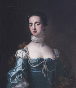 Jane Cust, Mrs James Evelyn (1725-1791)