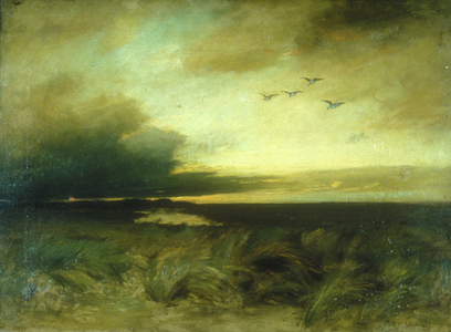 Evening Near Rockaway (oil on canvas)