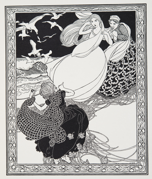 The Song of the Morrow, from Fables by Robert Louis Stevenson (1850 - 1894), pub. 1914 (engraving)