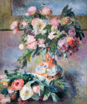 Peonies, 1878 (Oil on canvas)
