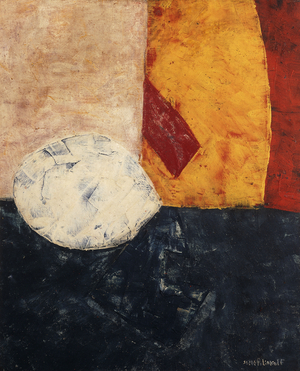 Abstract Composition; Composition Abstraite,  (oil on canvas)