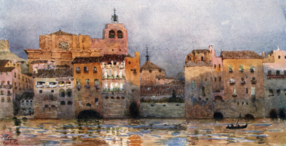 Tortosa (colour litho)
