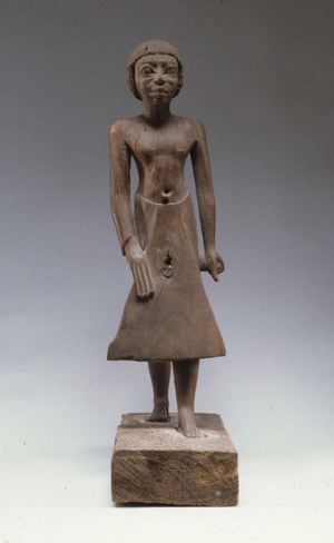 Statue of Tjeteti in middle age, c.2200–2152 BC (wood)