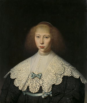 Agatha Geelvinck, 1637 (oil on panel)