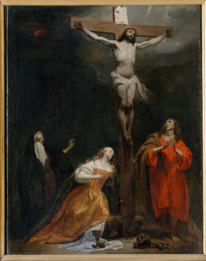 Crucifixion (painting on canvas)