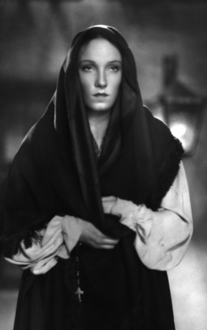 Brigitte Horney in the movie 'Der ewige Traum', 1934 (b/w photo)