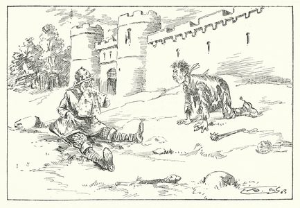 AD 1077, Family Quarrels (litho)