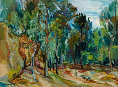 Forest of Rambouillet, 1931 (oil on canvas)