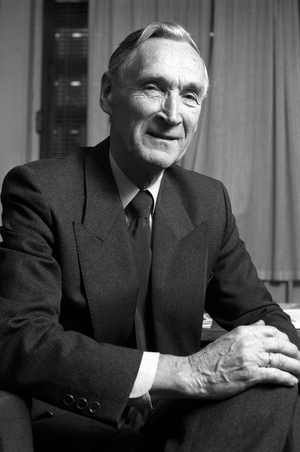 Oslo, January 6, 1988. War veteran and pensioner Gunnar "Kjakan" Sønsteby turns 70 on January 11. He …, 1988 (photo)