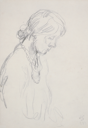 Vanessa Bell, c.1917 (pencil on paper)
