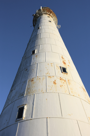 Slangkop Lighthouse, Kommetjie, South Africa. Operatinal since 4 March 1914, this is the tallest cast iron tower on the South African Coast (photo)