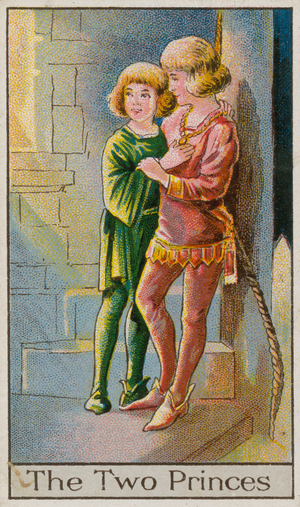 The Princes in the Tower (chromolitho)