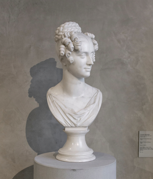 Maria Teresa of Savoy, 1823 or 1825 (marble)