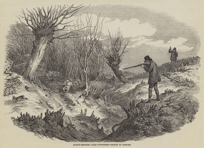 Rabbit-Shooting near Tunbridge (engraving)