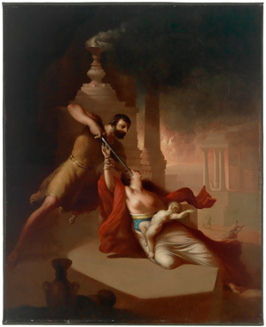 Massacre of the Innocents, c.1858 (oil on canvas)