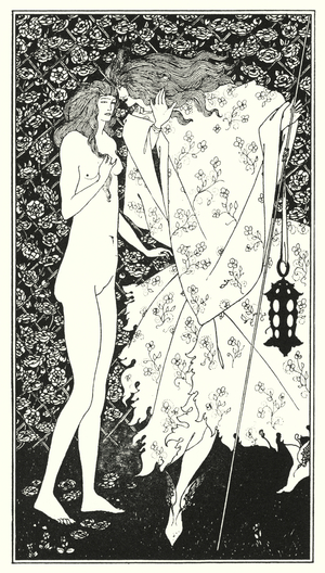The Mysterious Rose Garden c.1894 (engraving)