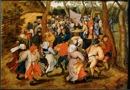 Danse de noce en plein air