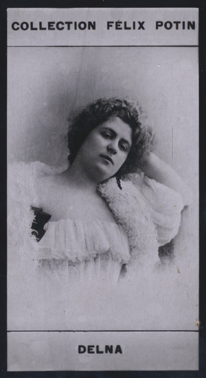Marie Delna (1875) (b/w photo)