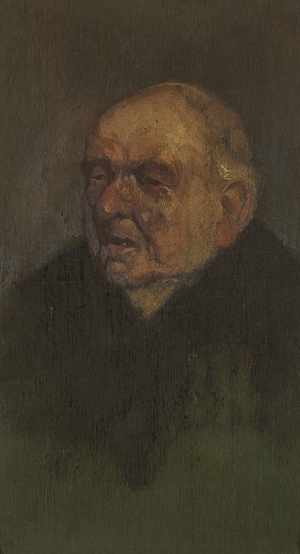 Portrait of J. Cadwallader, R.N., c. 1920 (oil on panel)