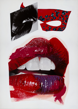Ribbon In Her Eyes, 2014 (Acrylic)