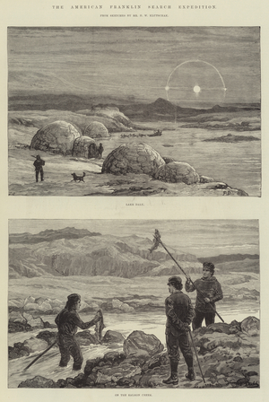 The American Franklin Search Expedition (engraving)