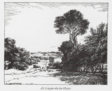 At Layer-de-la-Haye (litho)