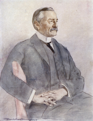 Colonel Frank Rhodes (colour litho)