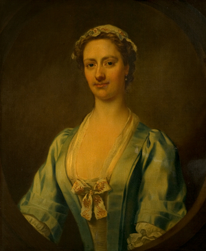 Portrait of a Lady, 1730 (oil on canvas)