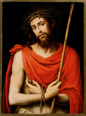 Ecce Homo (painting on wood)