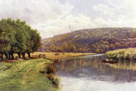 Quarry Woods, Marlow (colour litho)
