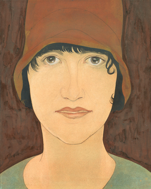 The Cloche Hat (pencil, watercolour & gouache on  paper)