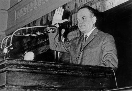 Colonel Yeoryios (Georges) Papadopoulos, greek Prime Minister, December 15, 1967