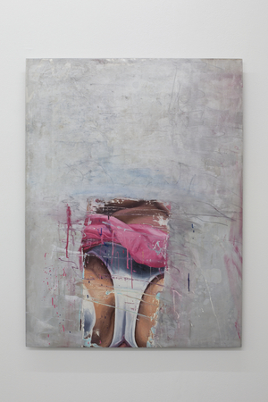 Flurry, 1994 (enamel on metal)