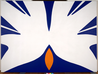 White Open, 1969-70 (acrylic on canvas)