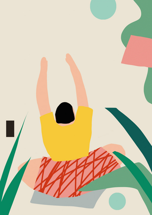 Yoga, 2018 (digital)