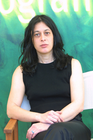 Venice, 58. International Film Festival, 'Vagon Fumador', the Director Veronica Chen, 2001 (photo)