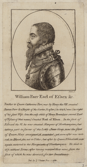 William Parr, 1st Earl of Essex (engraving)