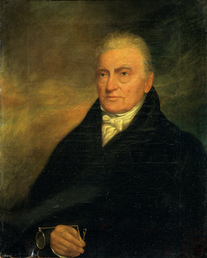 Reverend Thomas Beynon, 1825 (oil on canvas)