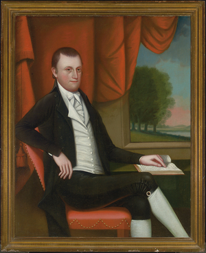 Mr. Nathaniel Ruggles, 1804 (oil on canvas) (pair to 2907483)
