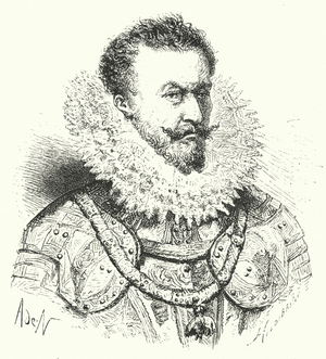 Alexander Farnese, Duke of Parma, Governor of the Spanish Netherlands (engraving)