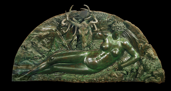 La nymphe de Fontainebleau - the nymph of …