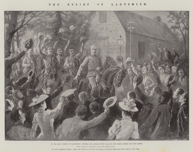 The Relief of Ladysmith (litho)