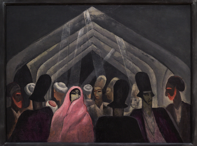 In the Baghdad Bazaar, 1919 (oil on canvas)