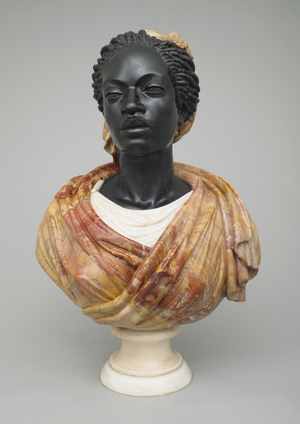 Bust of a Woman, Rome, Italy, c.1650 (marble)