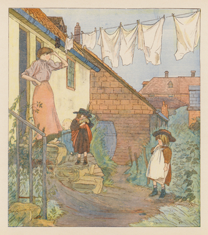 There's Nae Luck about the House (colour litho)