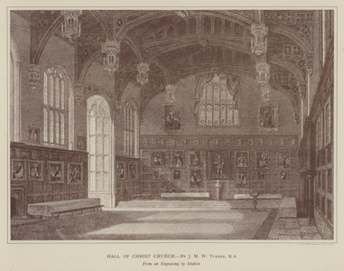 Hall of Christ Church (engraving)