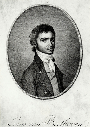 Ludwig van Beethoven portrait