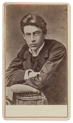 Carte de visite depicting the Russian Revolutionary Nikolai Alekseevich Vitashevskii  (1857- 1918), 1880-89
