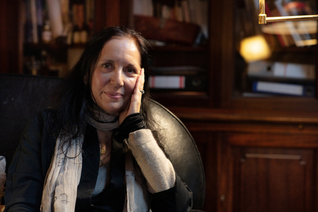 Zarina Khan, Russian philosopher and movie director. (photo, 2012)